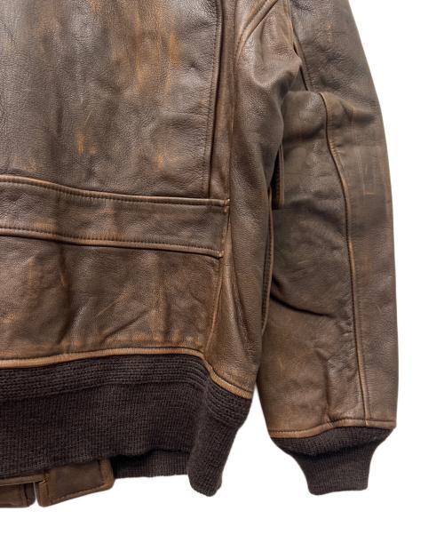AVIREX（アヴィレックス）AVIREX (アヴィレックス) G-1フライトジャケット ブラウン サイズ:４０の古着・服飾アイテム