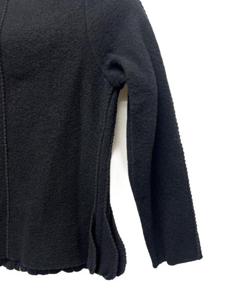 VALENTINO（ヴァレンティノ）VALENTINO (ヴァレンティノ) ジップカーディガン ブラック サイズ:不明の古着・服飾アイテム