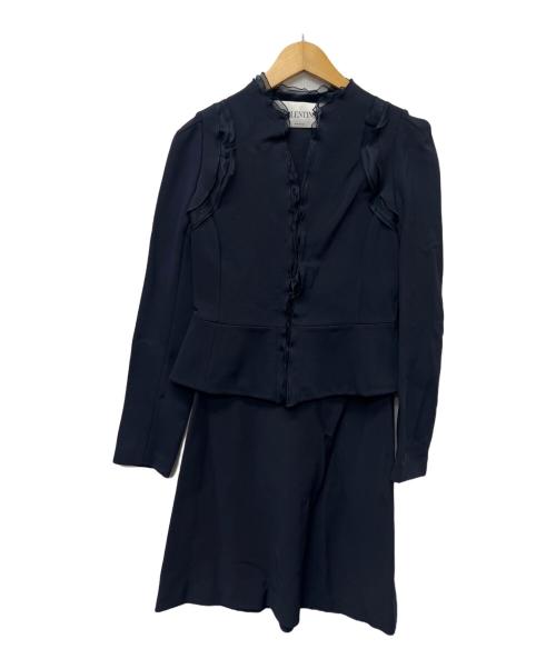 VALENTINO（ヴァレンティノ）VALENTINO (ヴァレンティノ) セットアップ ネイビー サイズ:４の古着・服飾アイテム