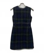 CELINEセリーヌ）の古着「ノースリーブワンピース」｜グリーン