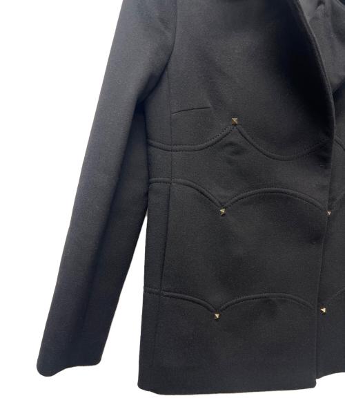 VALENTINO（ヴァレンティノ）VALENTINO (ヴァレンティノ) ショートコート ブラック サイズ:４の古着・服飾アイテム