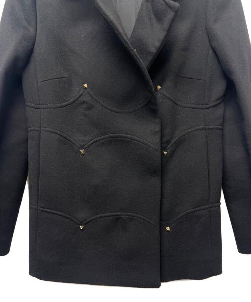 VALENTINO（ヴァレンティノ）VALENTINO (ヴァレンティノ) ショートコート ブラック サイズ:４の古着・服飾アイテム