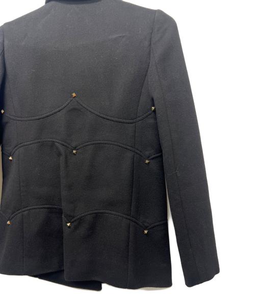 VALENTINO（ヴァレンティノ）VALENTINO (ヴァレンティノ) ショートコート ブラック サイズ:４の古着・服飾アイテム
