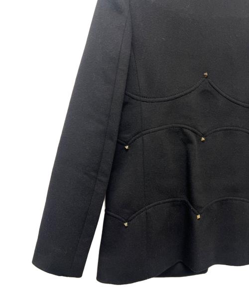 VALENTINO（ヴァレンティノ）VALENTINO (ヴァレンティノ) ショートコート ブラック サイズ:４の古着・服飾アイテム