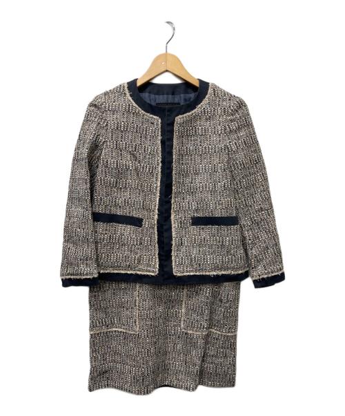 DRAWER（ドゥロワー）DRAWER (ドゥロワー) セットアップ ベージュ サイズ:３６の古着・服飾アイテム