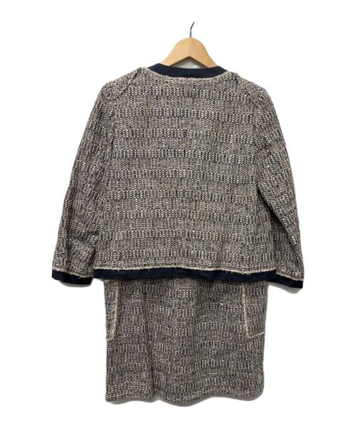 DRAWER（ドゥロワー）DRAWER (ドゥロワー) セットアップ ベージュ サイズ:３６の古着・服飾アイテム