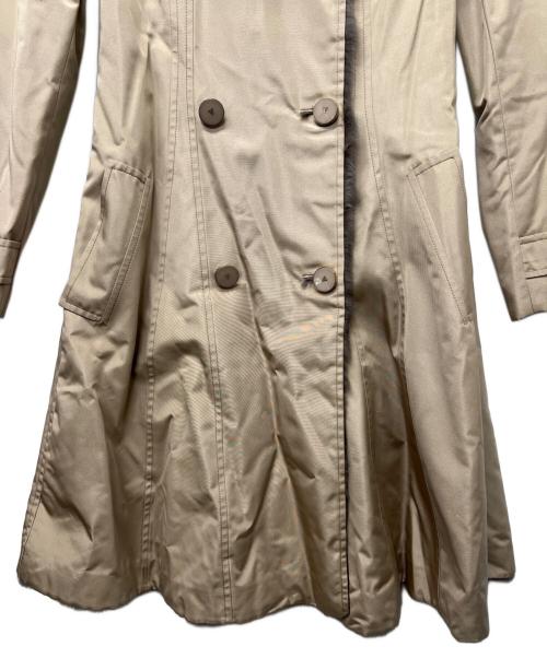 VALENTINO（ヴァレンティノ）VALENTINO (ヴァレンティノ) ファー付コート ベージュ サイズ:不明の古着・服飾アイテム