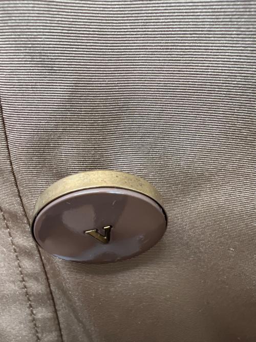 VALENTINO（ヴァレンティノ）VALENTINO (ヴァレンティノ) ファー付コート ベージュ サイズ:不明の古着・服飾アイテム