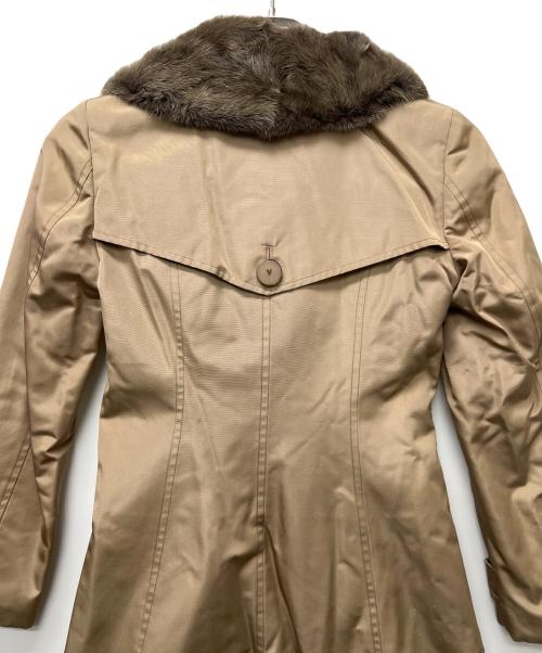VALENTINO（ヴァレンティノ）VALENTINO (ヴァレンティノ) ファー付コート ベージュ サイズ:不明の古着・服飾アイテム