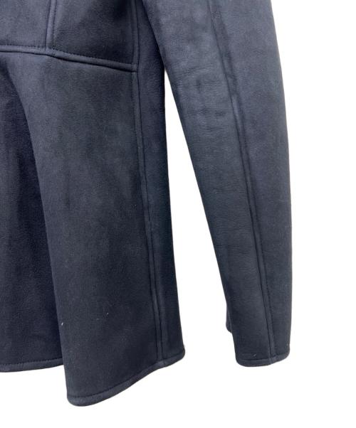 VALENTINO（ヴァレンティノ）VALENTINO (ヴァレンティノ) ミンクファームートンコート ネイビー サイズ:３６の古着・服飾アイテム