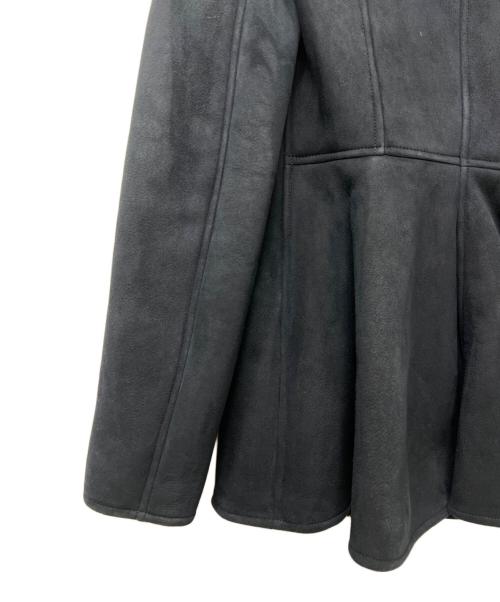 VALENTINO（ヴァレンティノ）VALENTINO (ヴァレンティノ) ミンクファームートンコート ネイビー サイズ:３６の古着・服飾アイテム