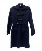 VALENTINOヴァレンティノ）の古着「ナポレオンニットコート」｜ネイビー