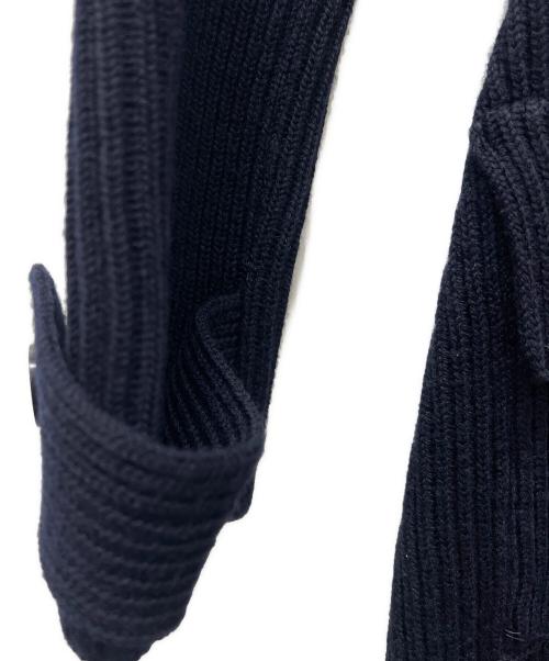 VALENTINO（ヴァレンティノ）VALENTINO (ヴァレンティノ) ナポレオンニットコート ネイビー サイズ:Ｓの古着・服飾アイテム