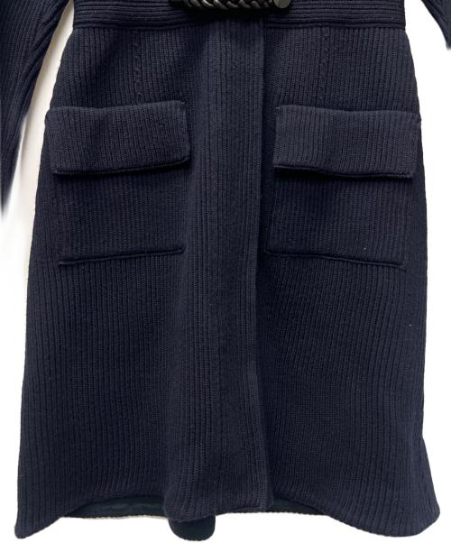 VALENTINO（ヴァレンティノ）VALENTINO (ヴァレンティノ) ナポレオンニットコート ネイビー サイズ:Ｓの古着・服飾アイテム