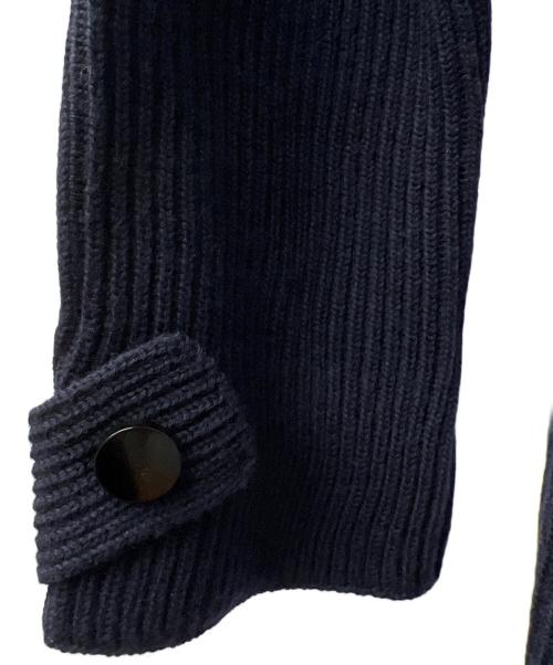 VALENTINO（ヴァレンティノ）VALENTINO (ヴァレンティノ) ナポレオンニットコート ネイビー サイズ:Ｓの古着・服飾アイテム