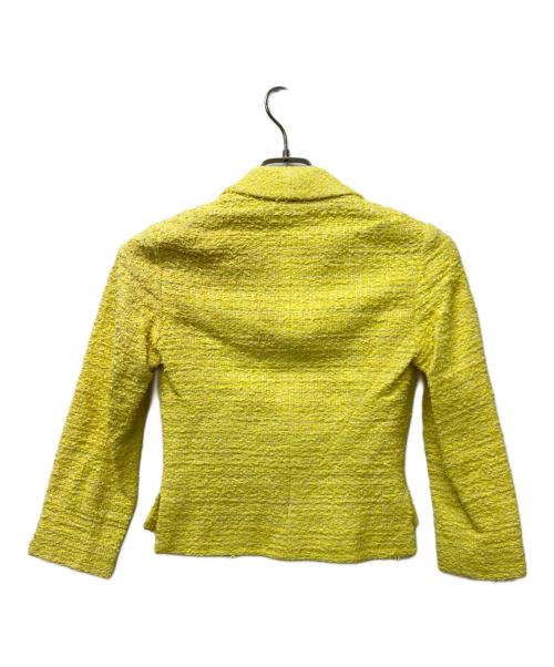 CHANEL（シャネル）CHANEL (シャネル) セットアップスーツ イエロー サイズ:３４の古着・服飾アイテム