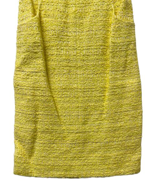 CHANEL（シャネル）CHANEL (シャネル) セットアップスーツ イエロー サイズ:３４の古着・服飾アイテム