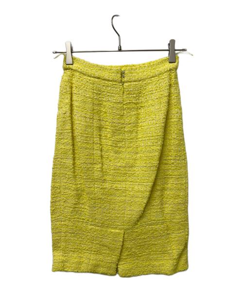 CHANEL（シャネル）CHANEL (シャネル) セットアップスーツ イエロー サイズ:３４の古着・服飾アイテム