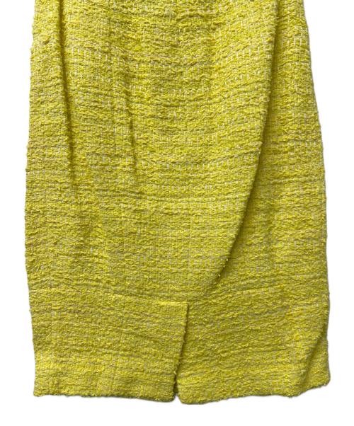 CHANEL（シャネル）CHANEL (シャネル) セットアップスーツ イエロー サイズ:３４の古着・服飾アイテム