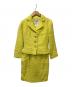 CHANEL（シャネル）の古着「セットアップスーツ」｜イエロー