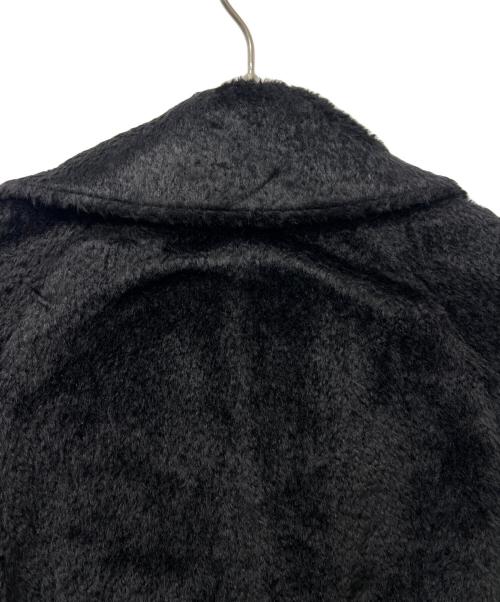 DRAWER（ドゥロワー）DRAWER (ドゥロワー) フェイクファージャケット ブラック サイズ:３６の古着・服飾アイテム