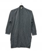 HERMESエルメス）の古着「ロングカーディガン」｜グレー