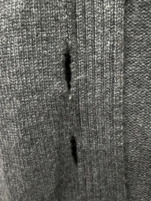 HERMES（エルメス）HERMES (エルメス) ロングカーディガン グレー サイズ:３４の古着・服飾アイテム