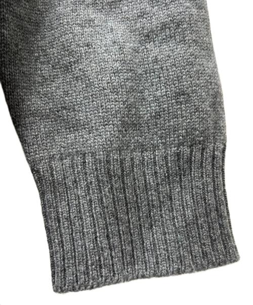 HERMES（エルメス）HERMES (エルメス) ロングカーディガン グレー サイズ:３４の古着・服飾アイテム