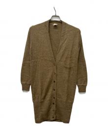 HERMES（エルメス）の古着「薄手カーディガン」｜ブラウン