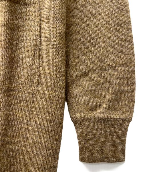 HERMES（エルメス）HERMES (エルメス) 薄手カーディガン ブラウン サイズ:３４の古着・服飾アイテム