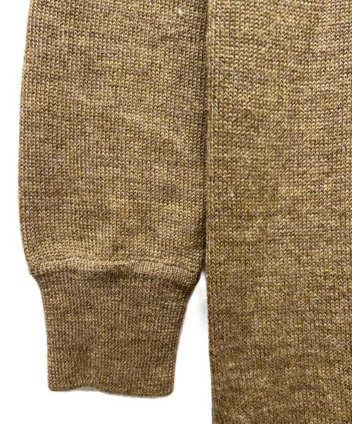 HERMES（エルメス）HERMES (エルメス) 薄手カーディガン ブラウン サイズ:３４の古着・服飾アイテム