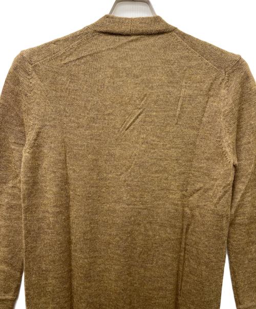 HERMES（エルメス）HERMES (エルメス) 薄手カーディガン ブラウン サイズ:３４の古着・服飾アイテム