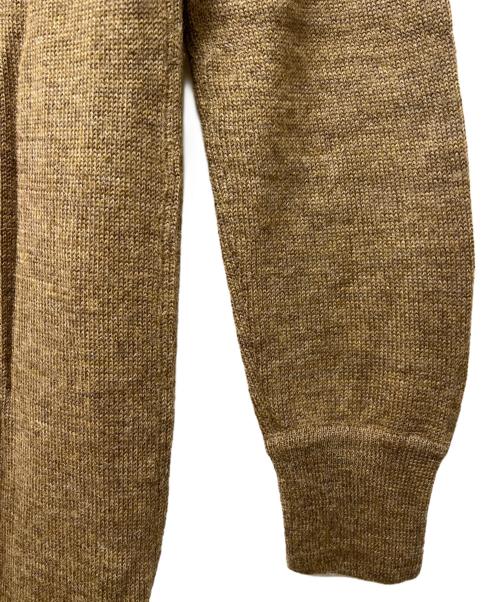 HERMES（エルメス）HERMES (エルメス) 薄手カーディガン ブラウン サイズ:３４の古着・服飾アイテム