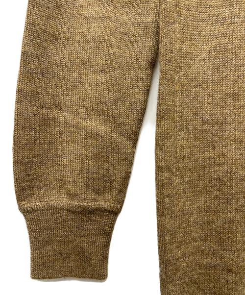 HERMES（エルメス）HERMES (エルメス) 薄手カーディガン ブラウン サイズ:３４の古着・服飾アイテム