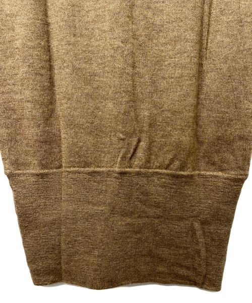 HERMES（エルメス）HERMES (エルメス) 薄手カーディガン ブラウン サイズ:３４の古着・服飾アイテム