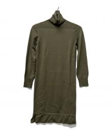 HERMES（エルメス）の古着「長袖ワンピース」｜オリーブ
