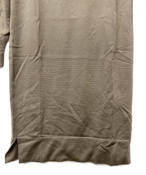 HERMES（エルメス）HERMES (エルメス) 長袖ワンピース オリーブ サイズ:Ｓの古着・服飾アイテム
