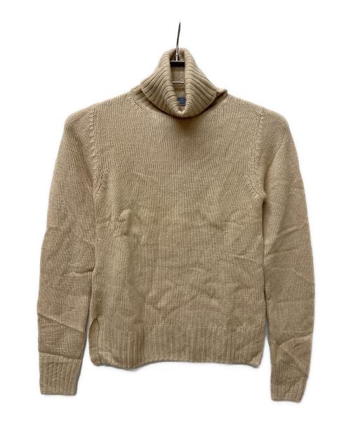 PRADA（プラダ）PRADA (プラダ) 薄手ニット ベージュ サイズ:４０の古着・服飾アイテム