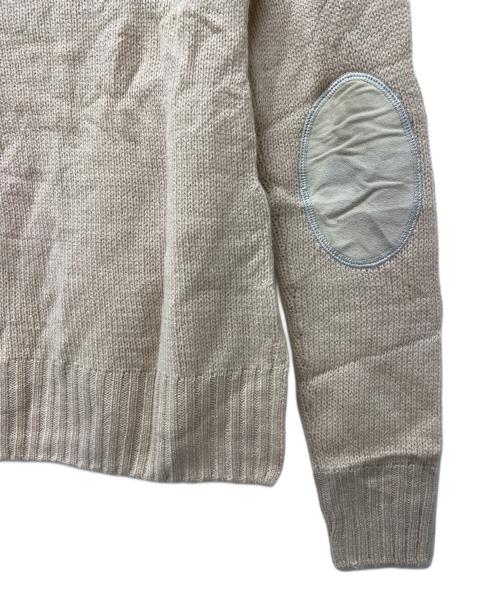 PRADA（プラダ）PRADA (プラダ) 薄手ニット ベージュ サイズ:４０の古着・服飾アイテム