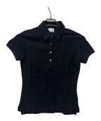 HERMESエルメス）の古着「半袖ポロシャツ」｜ブラック