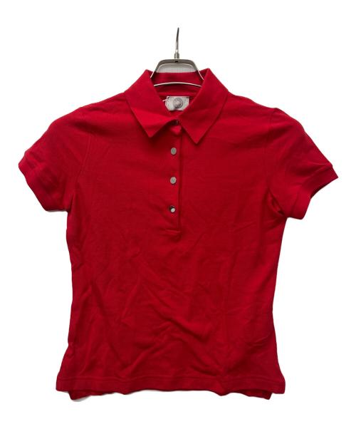HERMES（エルメス）HERMES (エルメス) 半袖ポロシャツ レッド サイズ:ＸＳの古着・服飾アイテム