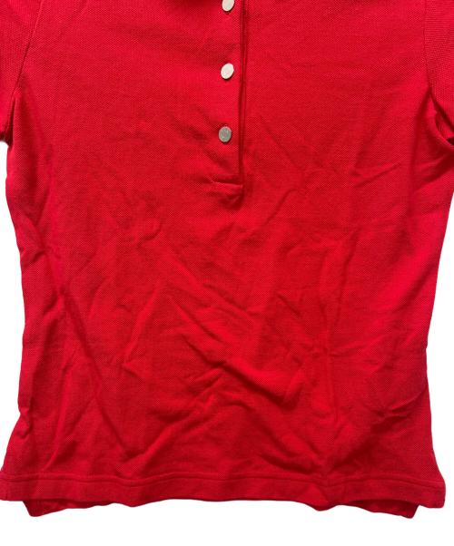 HERMES（エルメス）HERMES (エルメス) 半袖ポロシャツ レッド サイズ:ＸＳの古着・服飾アイテム
