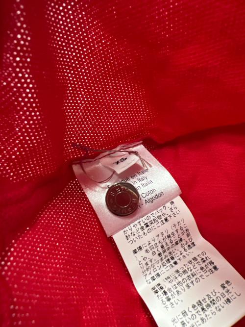 HERMES（エルメス）HERMES (エルメス) 半袖ポロシャツ レッド サイズ:ＸＳの古着・服飾アイテム