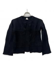 HERMES（エルメス）の古着「厚手カーディガン」｜ブラック