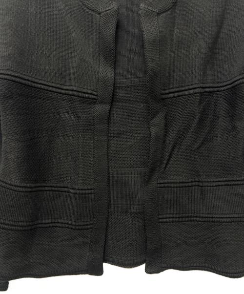 HERMES（エルメス）HERMES (エルメス) 厚手カーディガン ブラック サイズ:３４の古着・服飾アイテム