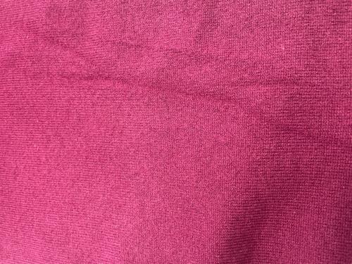 CHANEL（シャネル）CHANEL (シャネル) マフラー レッド×グレーの古着・服飾アイテム