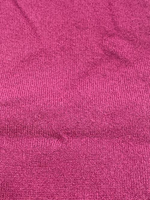 CHANEL（シャネル）CHANEL (シャネル) マフラー レッド×グレーの古着・服飾アイテム