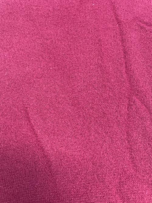 CHANEL（シャネル）CHANEL (シャネル) マフラー レッド×グレーの古着・服飾アイテム