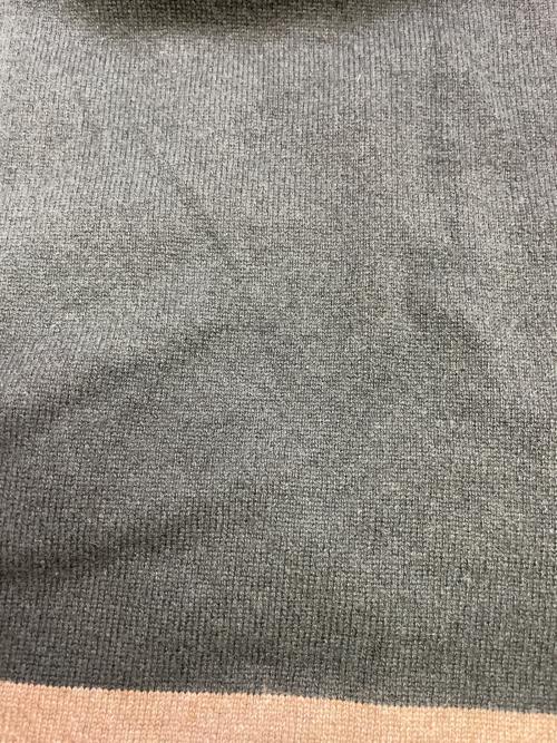 CHANEL（シャネル）CHANEL (シャネル) マフラー レッド×グレーの古着・服飾アイテム