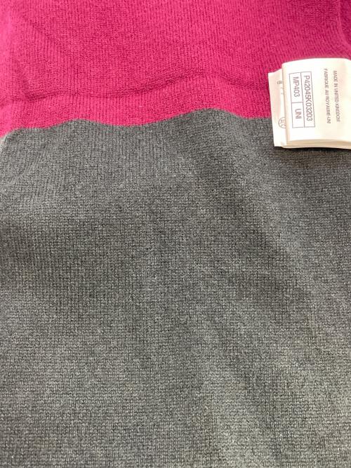 CHANEL（シャネル）CHANEL (シャネル) マフラー レッド×グレーの古着・服飾アイテム